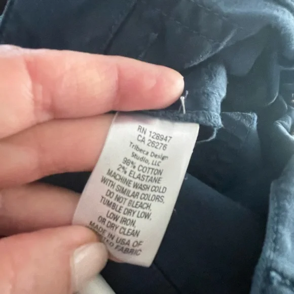 NILI LOTAN Jenna Pant, Teal Blue, Size 10, EUC